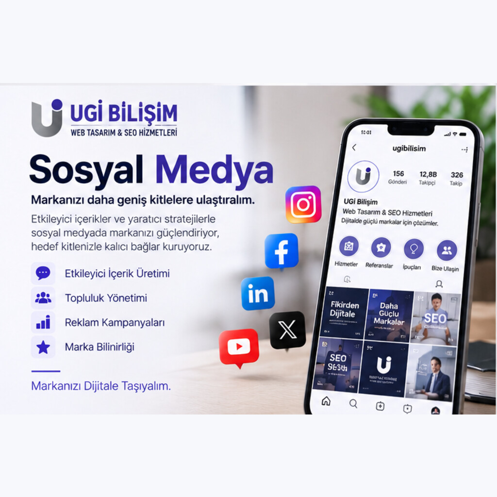 Sosyal Medya — UGİ BİLİŞİM