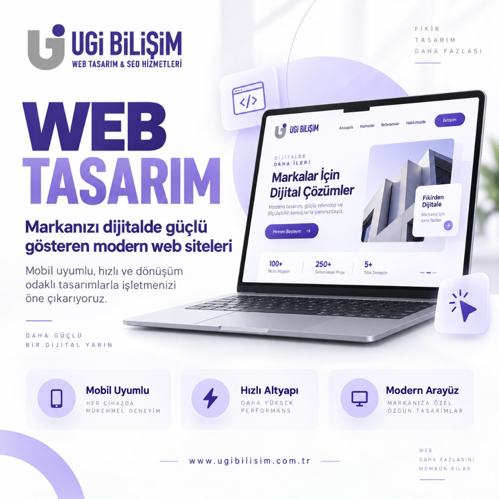 Web Tasarım — UGİ BİLİŞİM