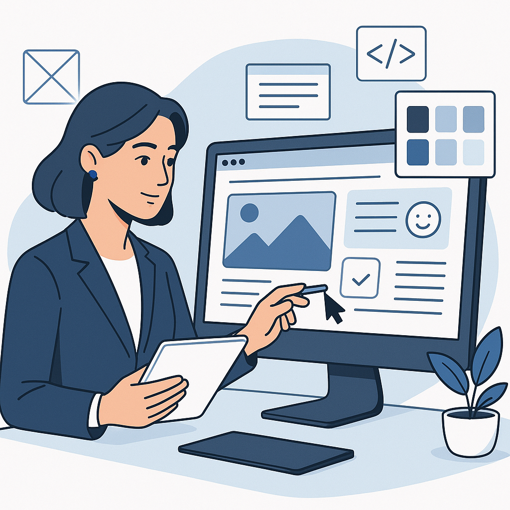 Web Tasarım Trendleri 2024: Kullanıcı Deneyimini Geliştirin — UGİ BİLİŞİM blog kapağı ve dijital pazarlama içeriği