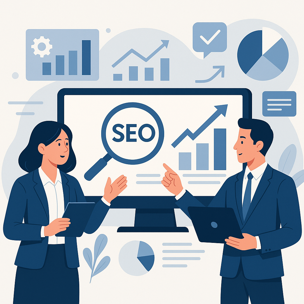 SEO Stratejileri ile Organik Trafiği Artırmak blog yazısı öne çıkan görseli — UGİ BİLİŞİM