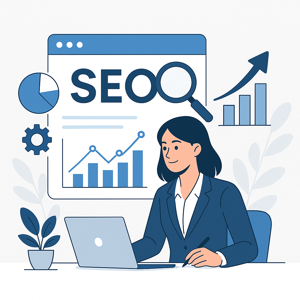 SEO Stratejileri ile Organik Trafik Artışını Sağlayın blog yazısı öne çıkan görseli — UGİ BİLİŞİM