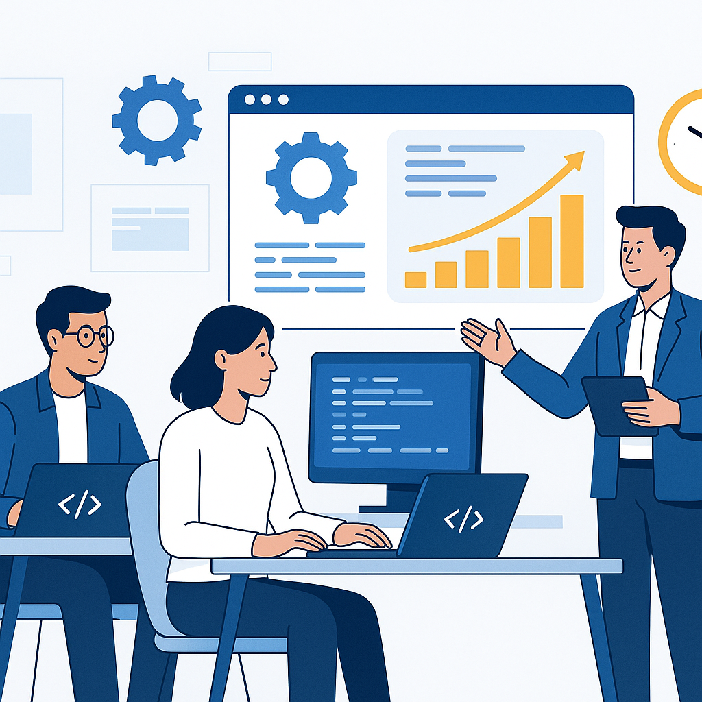 Yazılım Geliştirme Sürecinde Verimlilik Artırma Yöntemleri — UGİ BİLİŞİM blog