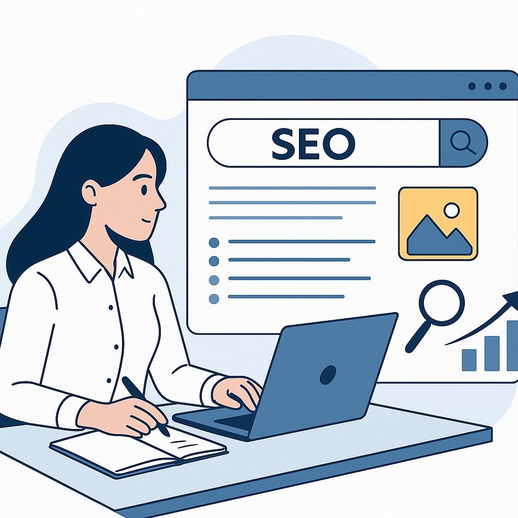 SEO Uyumlu İçerik Yazmanın İpuçları blog yazısı öne çıkan görseli — UGİ BİLİŞİM