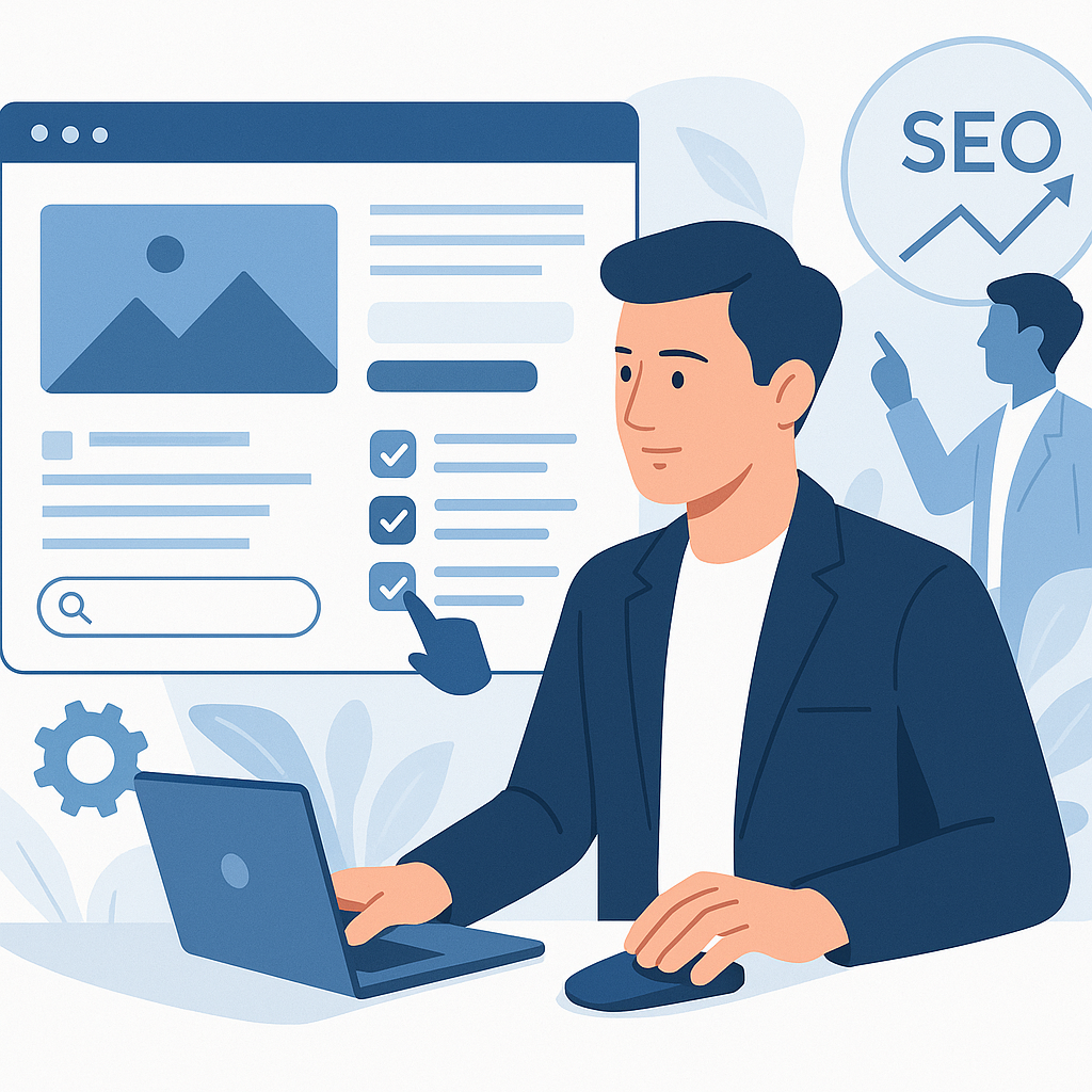 Web Tasarımında Kullanıcı Deneyimi ve SEO İlişkisi blog yazısı öne çıkan görseli — UGİ BİLİŞİM