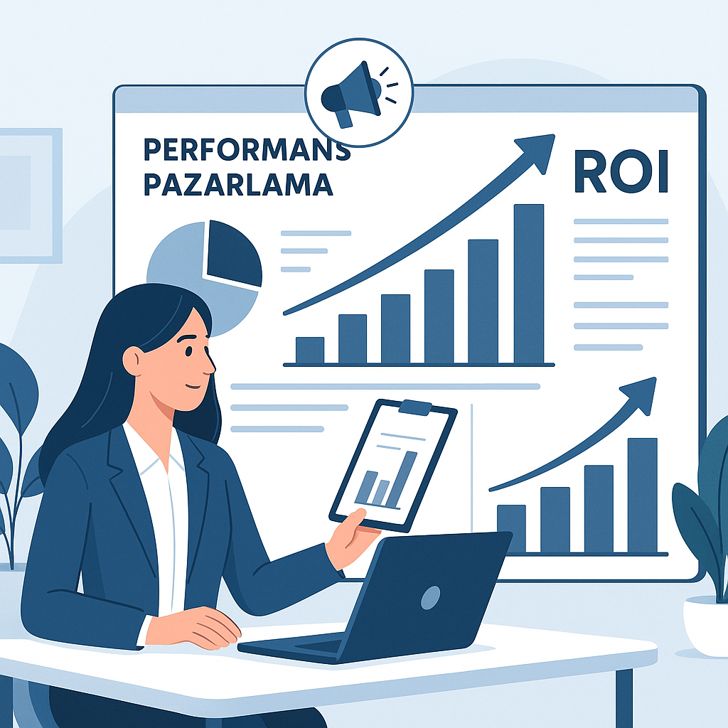 Performans Pazarlama ile ROI'nizi Maksimize Etmenin Yöntemleri blog yazısı öne çıkan görseli — UGİ BİLİŞİM