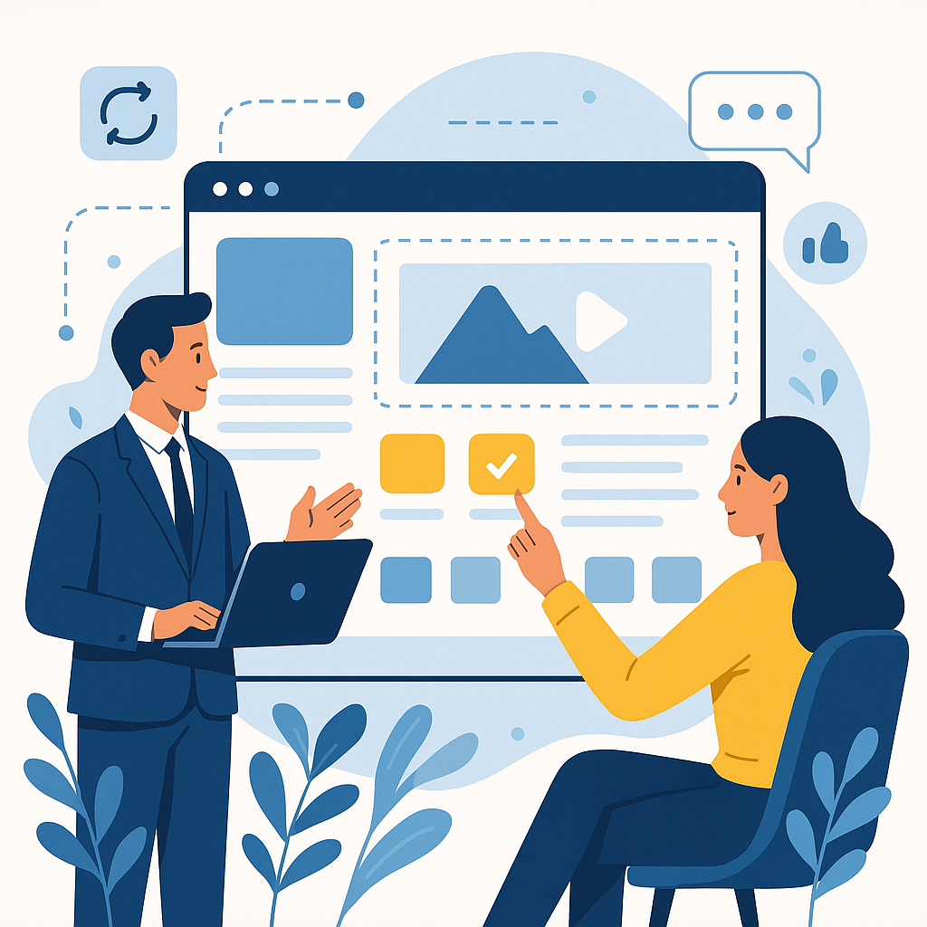 ** Web Tasarımında Kullanıcı Deneyimi İpuçları blog yazısı öne çıkan görseli — UGİ BİLİŞİM