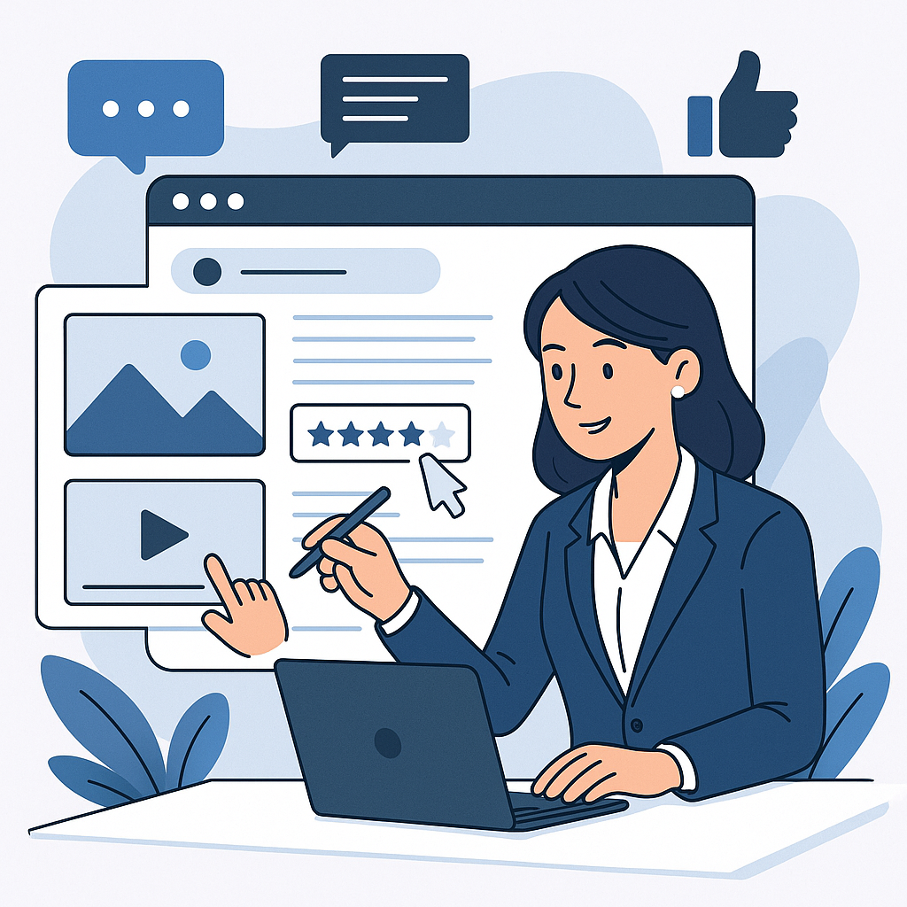 Web Tasarımında Kullanıcı Deneyimini İyileştirmenin Yolları blog yazısı öne çıkan görseli — UGİ BİLİŞİM