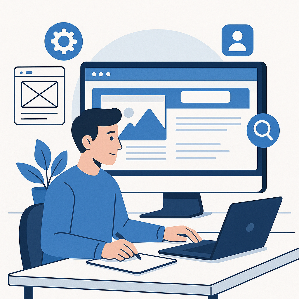 Web Tasarımında Kullanıcı Deneyimi ve SEO İlişkisi — UGİ BİLİŞİM blog kapağı ve dijital pazarlama içeriği
