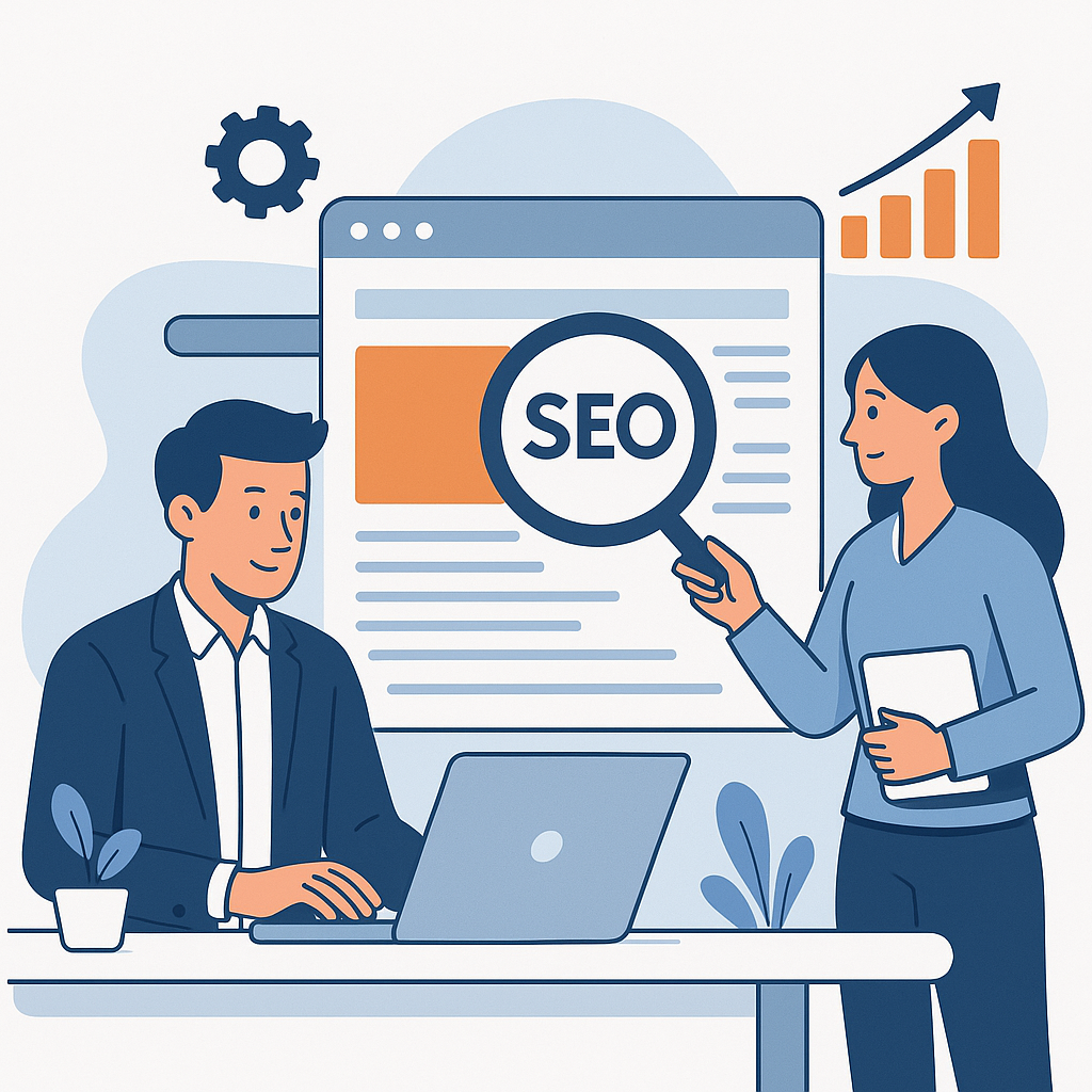Etkin Web Tasarımında SEO'nun Rolü blog yazısı öne çıkan görseli — UGİ BİLİŞİM