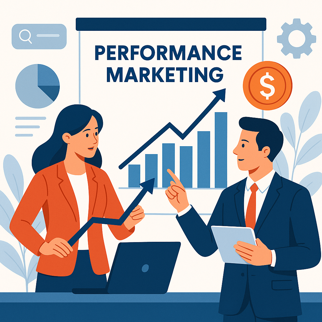 Performans Pazarlama ile ROI'yi Yükseltmek İçin İpuçları blog yazısı öne çıkan görseli — UGİ BİLİŞİM