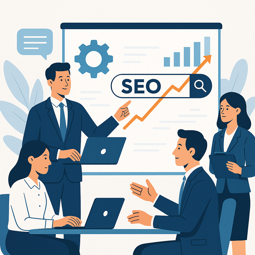 SEO Stratejileri ile Organik Trafiği Nasıl Artırabilirsiniz? — UGİ BİLİŞİM blog kapağı ve dijital pazarlama içeriği