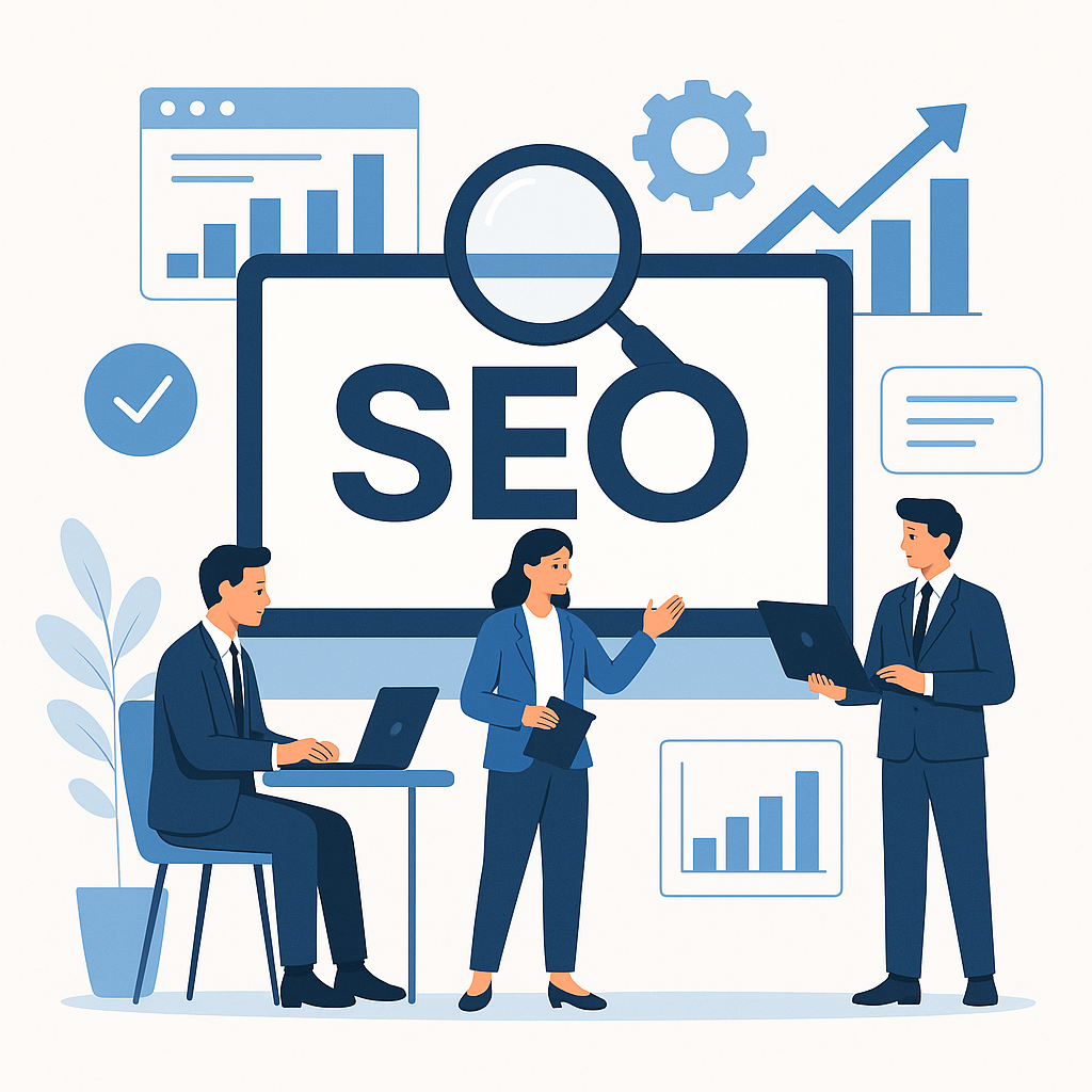 SEO Stratejileri: 2023 İçin En Etkili Yöntemler — UGİ BİLİŞİM blog kapağı ve dijital pazarlama içeriği