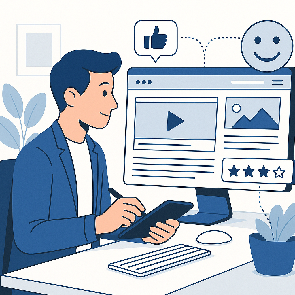 Web Tasarımında Kullanıcı Deneyimini İyileştirmenin Yolları — UGİ BİLİŞİM blog kapağı ve dijital pazarlama içeriği