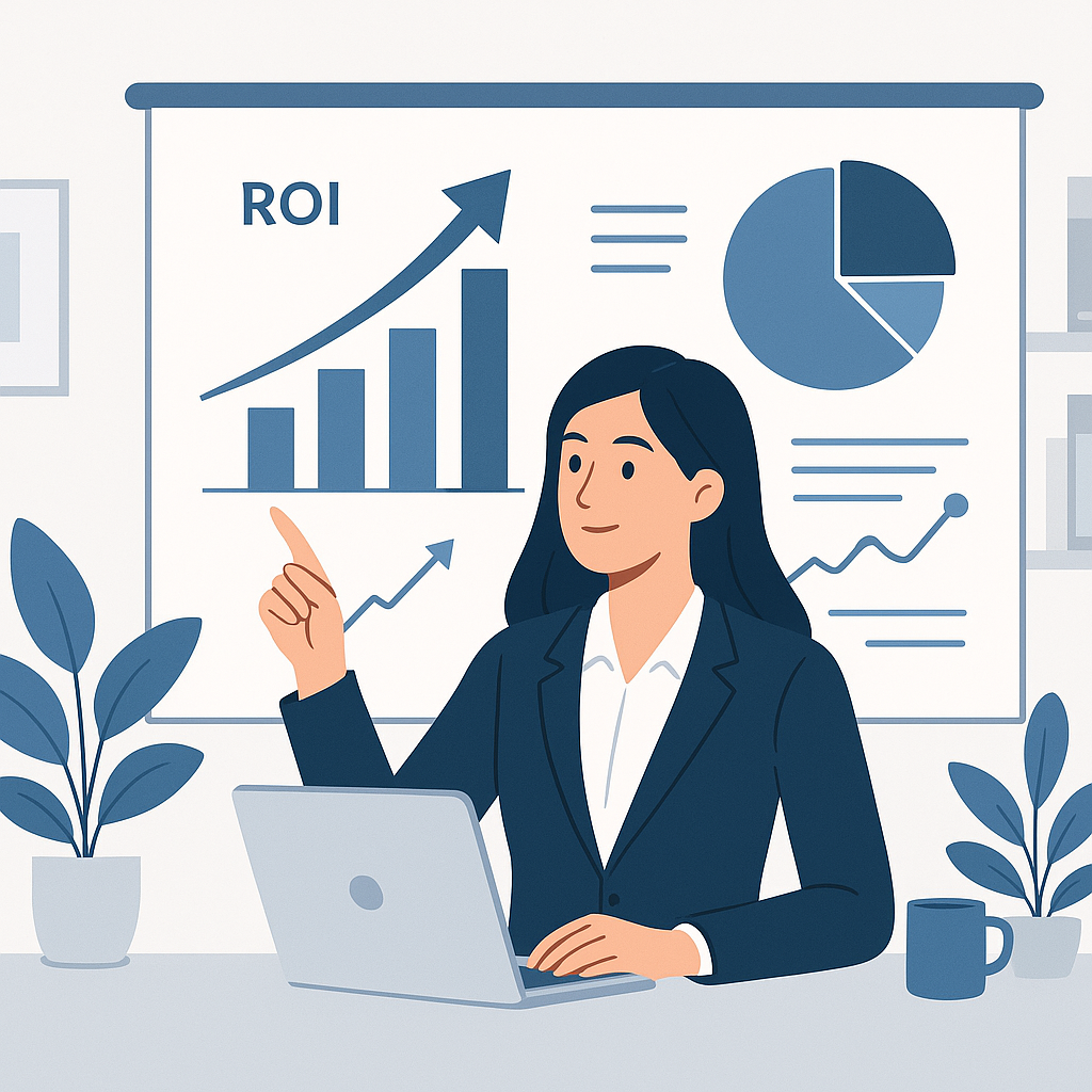 Performans Pazarlama ile ROI'yi Maksimize Etmenin Yolları — UGİ BİLİŞİM blog kapağı ve dijital pazarlama içeriği