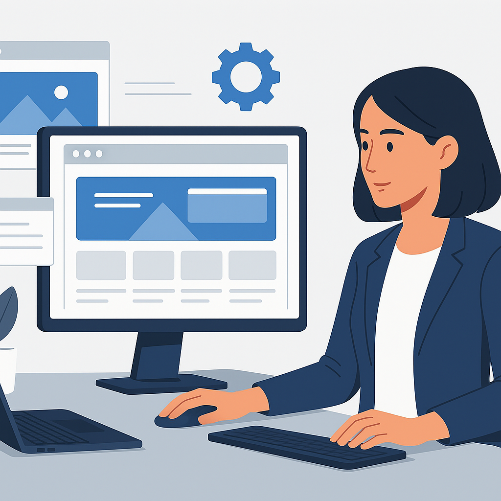 Etkili Web Tasarımı ile Kullanıcı Deneyimini Artırma — UGİ BİLİŞİM blog kapağı ve dijital pazarlama içeriği