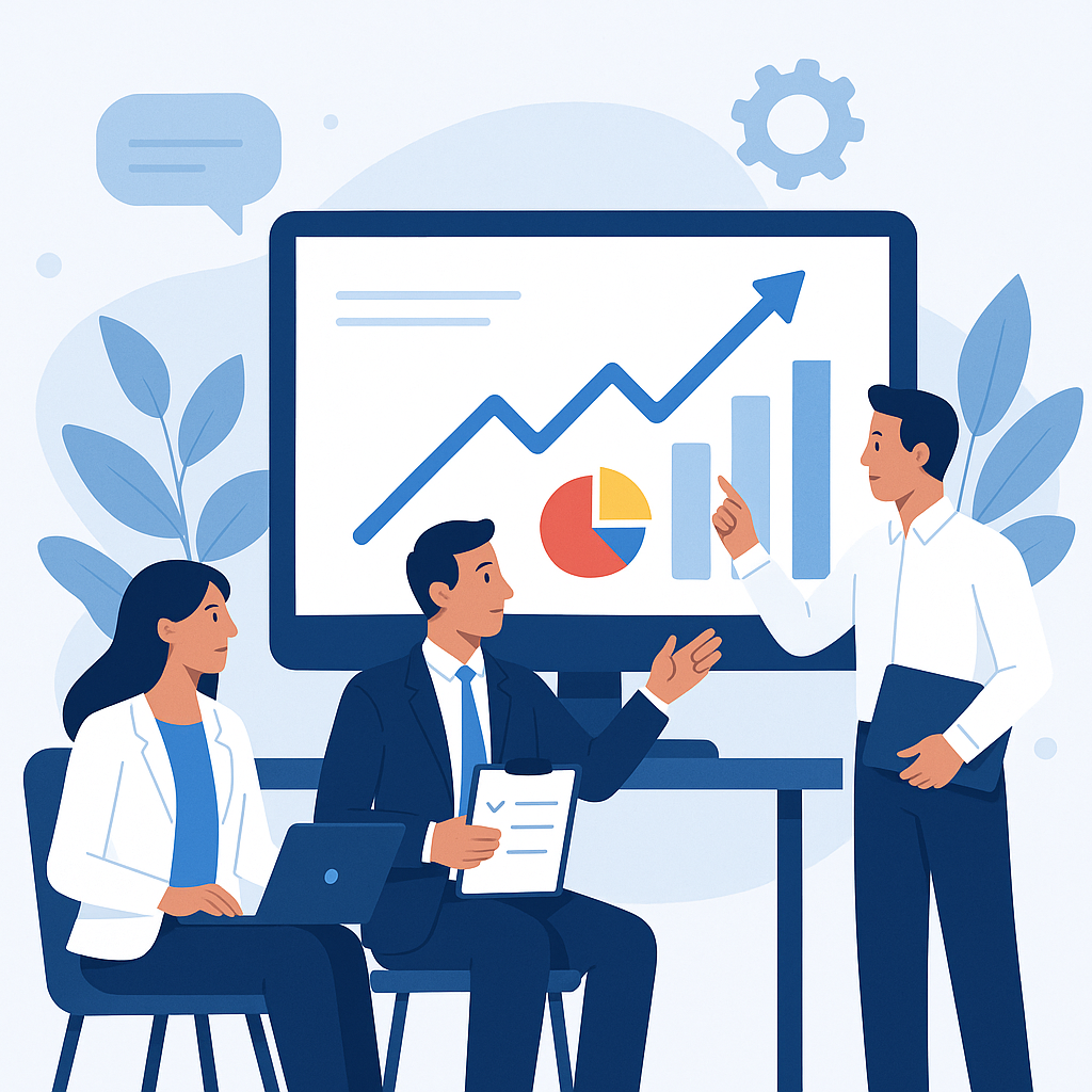 Performans Pazarlama ile Müşteri Kazanımını Artırma başlığını tasvir eden UGİ BİLİŞİM blog görseli