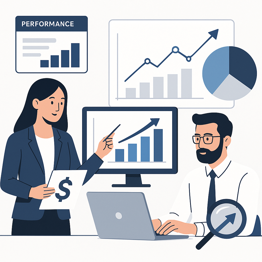 Performans Pazarlama: ROI Hesaplama Yöntemleri — UGİ BİLİŞİM blog kapağı ve dijital pazarlama içeriği