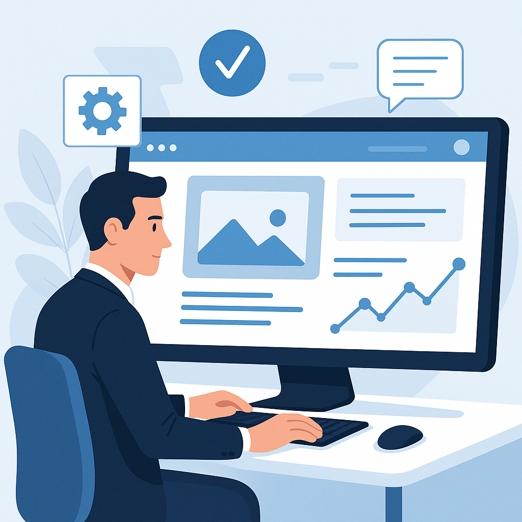 Web Tasarımında Kullanıcı Deneyimi İyileştirmeleri — UGİ BİLİŞİM blog kapağı ve dijital pazarlama içeriği