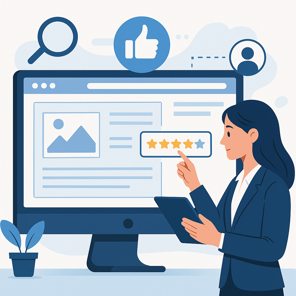 Web Tasarımında Kullanıcı Deneyimi İyileştirme Stratejileri — UGİ BİLİŞİM blog kapağı ve dijital pazarlama içeriği