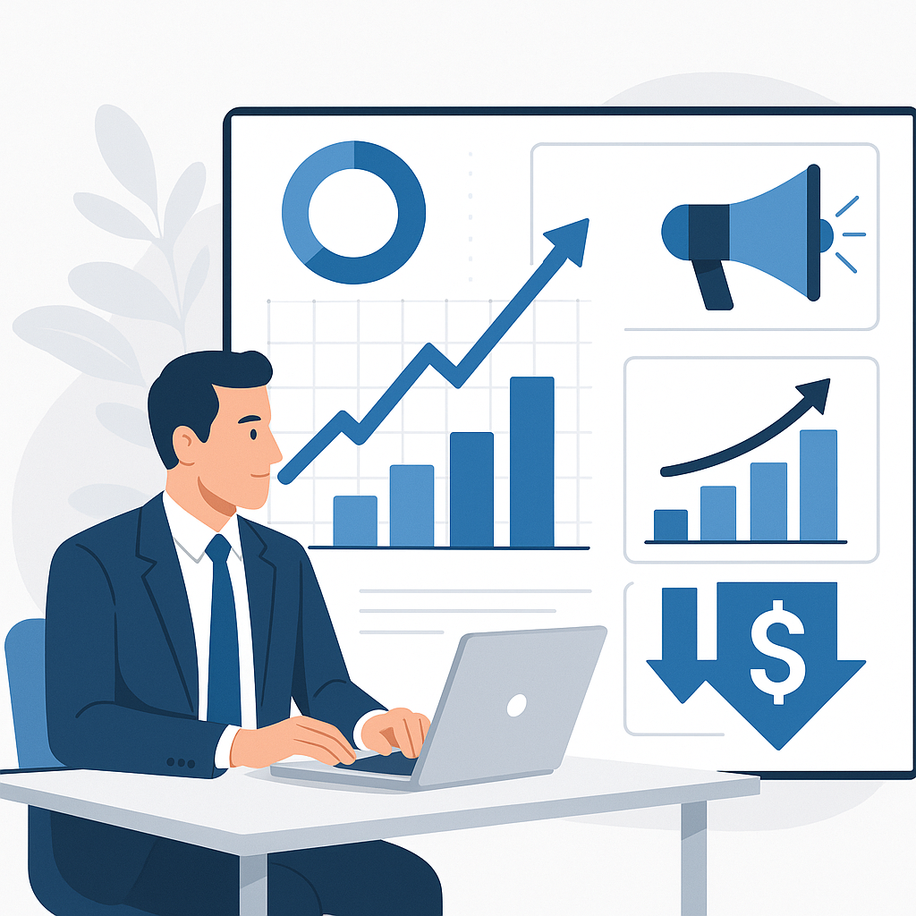 Performans Pazarlama ile Maliyetleri Düşürme Yolları — UGİ BİLİŞİM blog kapağı ve dijital pazarlama içeriği